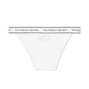 Cotton Logo Cotton Tanga Panty - Victoria's Secret - NWT